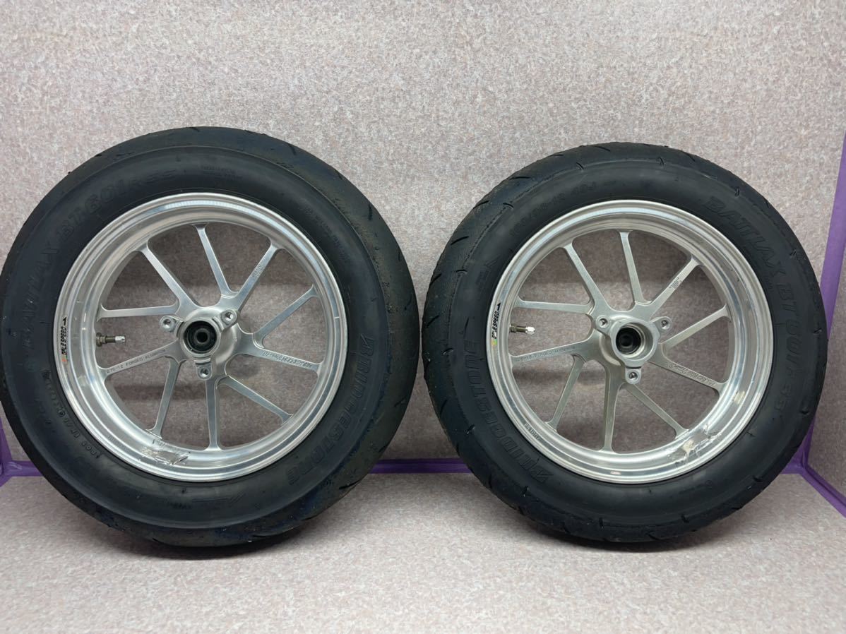 廃盤 NSRminiで使用 ゲイルスピード F.R鍛造ホイール TYPE−R