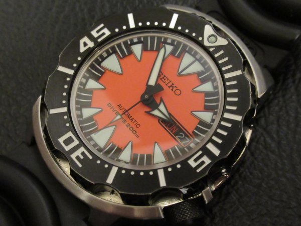 セイコー シャークトゥース SEIKO ブラックモンスター プロスペックス