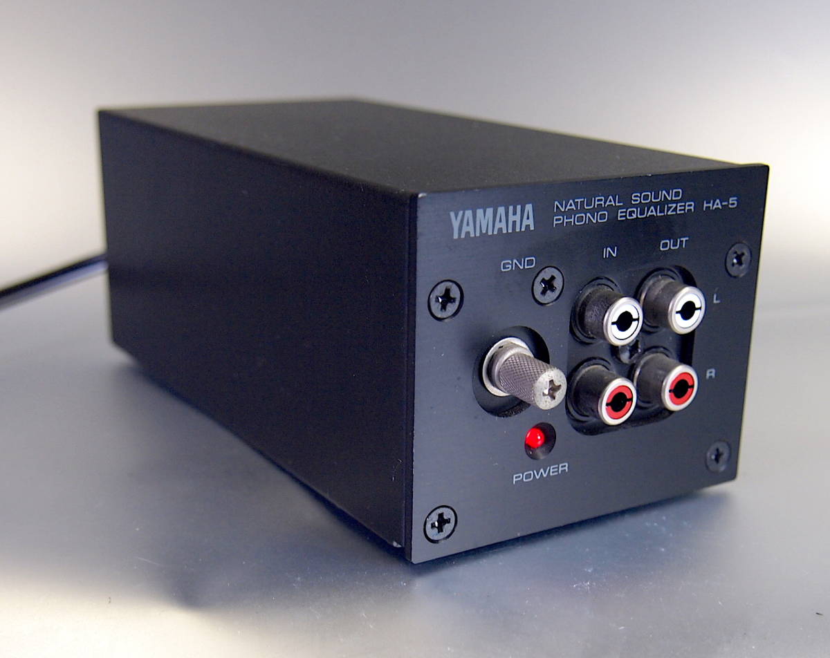 YAMAHA フォノイコライザー HA-5 YAMAHAフォノイコライザーHA-5 【公式
