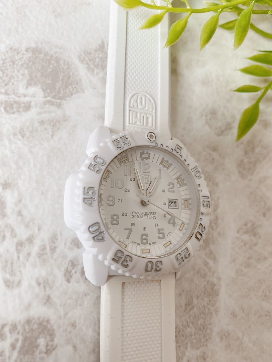美品☆新品電池交換済☆稼働品【LUMINOX ルミノックス】腕時計 3050 