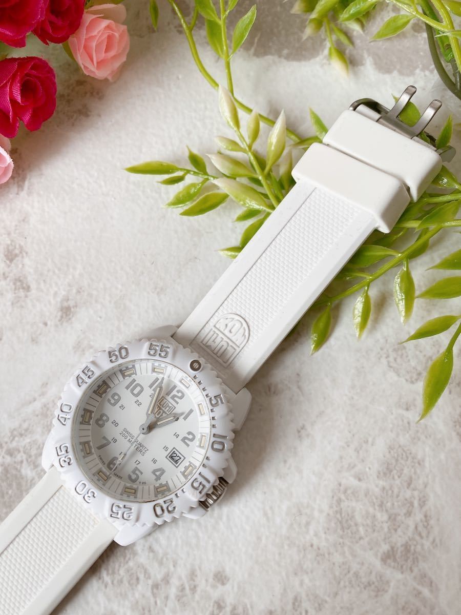 美品☆新品電池交換済☆稼働品【LUMINOX ルミノックス】腕時計 3050 