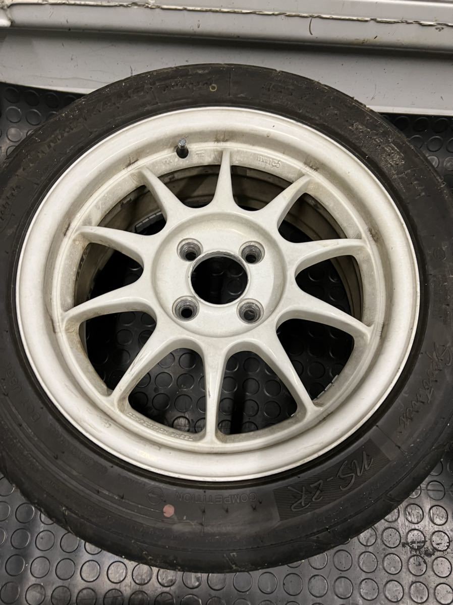 エンケイ ENKEI ESターマック 15インチ 195/50R15 6.5j +40 PCD100 