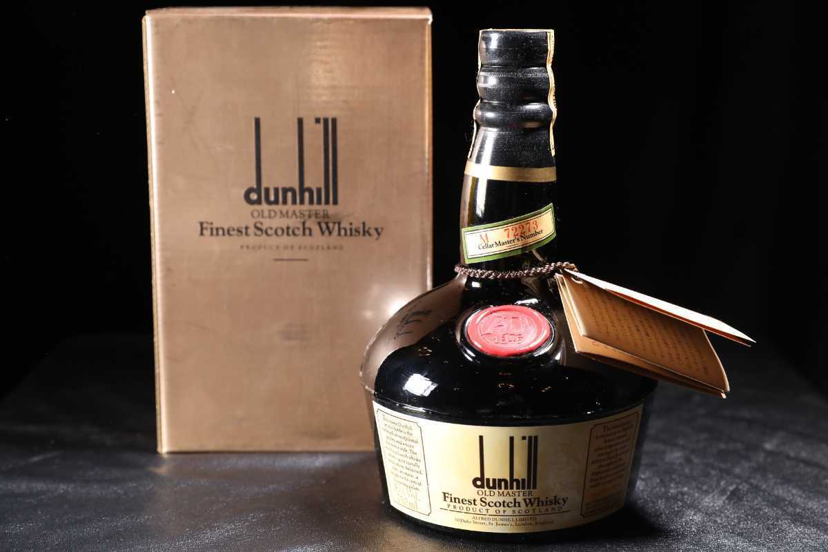 ダンヒル　スコッチ　ウイスキー □【未開栓】 Dunhill OLD MASTER SCOTCH WHISKEY 750ml 43% ダンヒル
