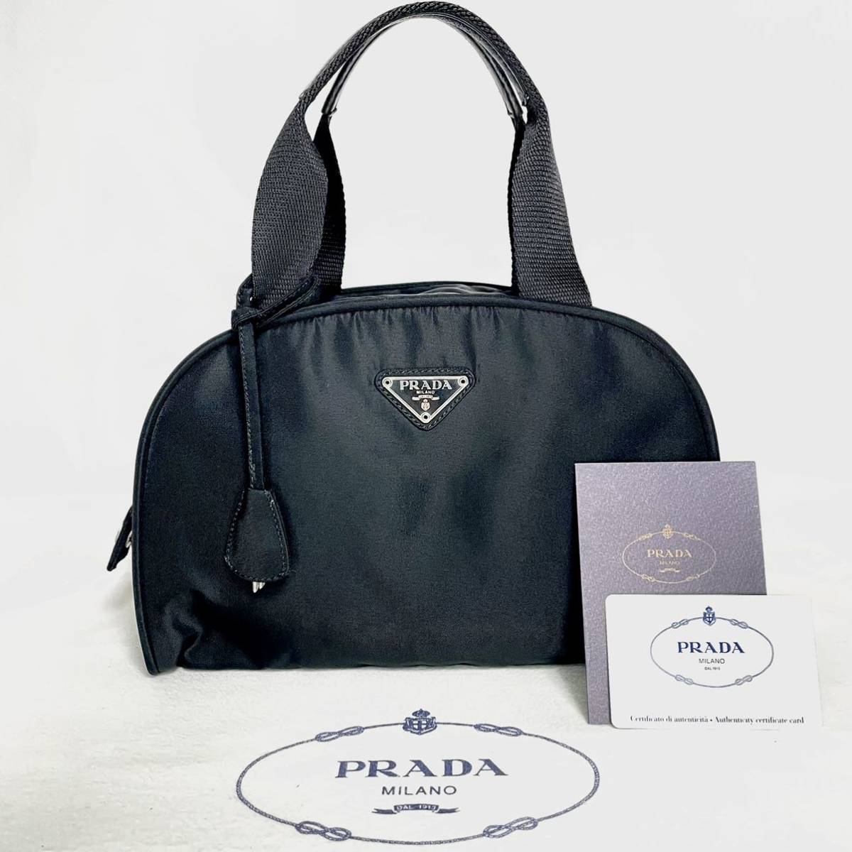プラダ PRADA テスートナイロン 極美品 1円 ハンドバッグ ミニバッグ 1 