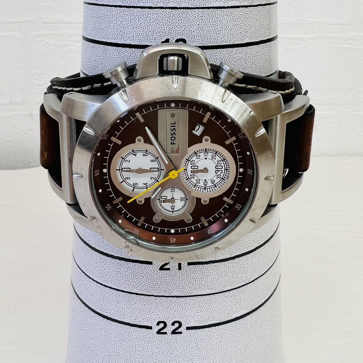 FOSSIL フォッシル クロノグラフ クロノグラフ腕時計 レザーベルト