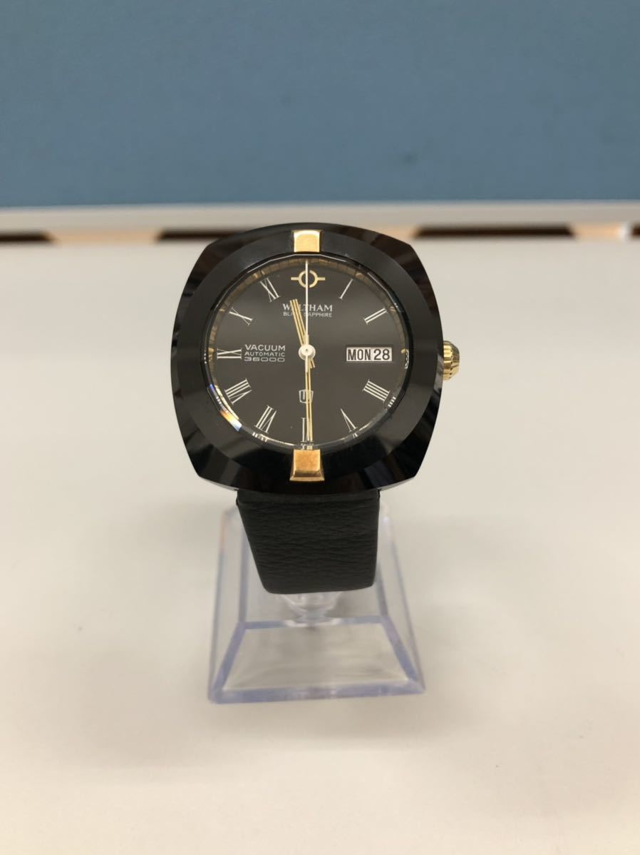 WALTHAM BLACK SAPPHIRE VACUUM AUTOMATIC 36000 ウォルサム