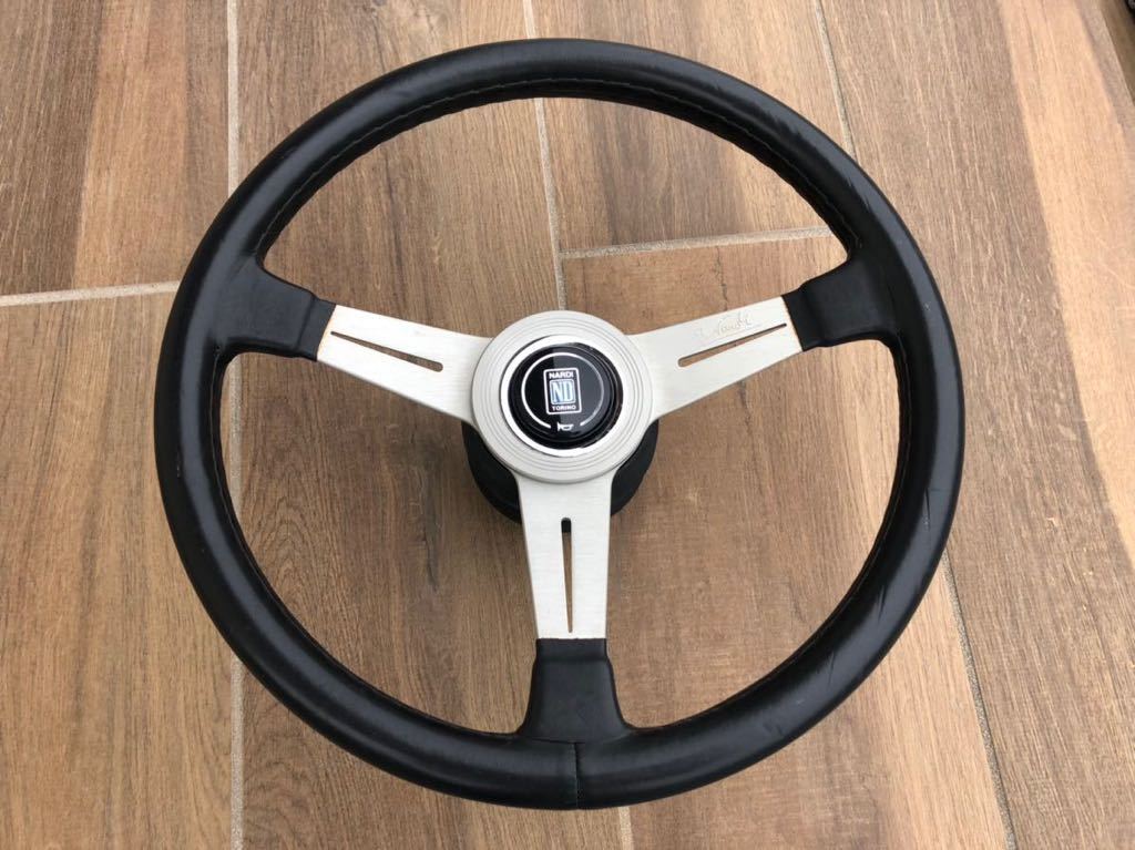 希少】NARDI ナルディ クラシック レザー ステアリング ハンドル FET 
