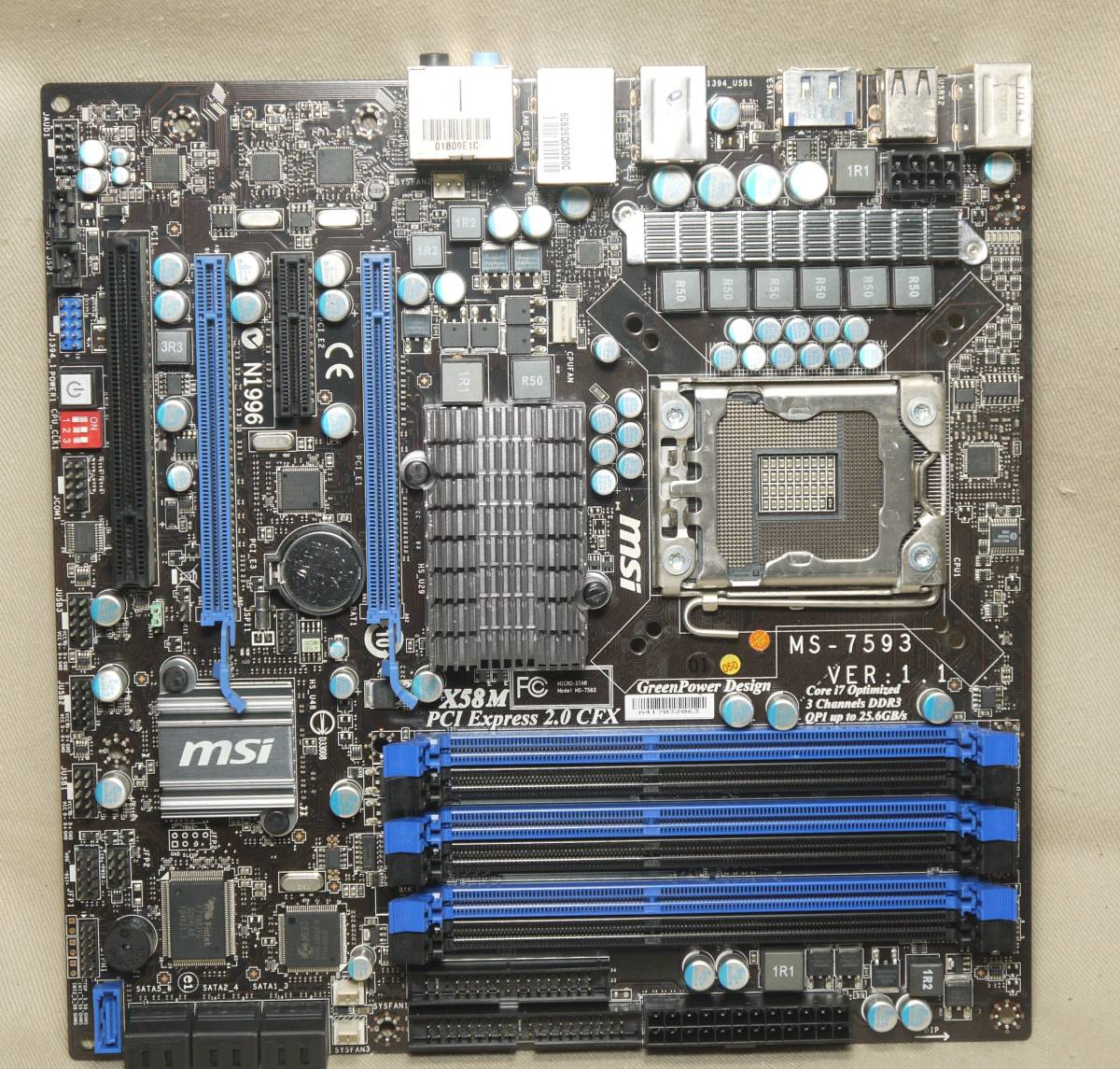 MSI X58M MS-7593 LGA1366