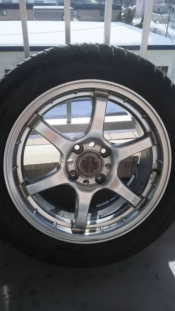 レイズ RAYS グラムライツ57マキシマム 15-6.5J オフセット＋43