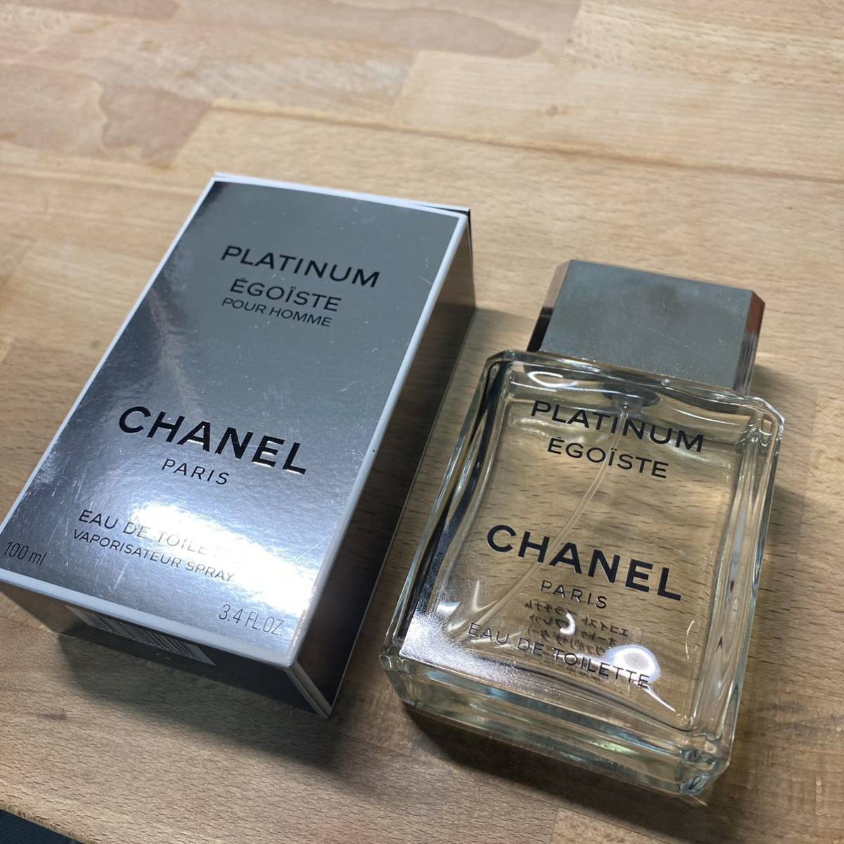 シャネルエゴイストプラチナム 香水 100ml 8割残 エゴイスト