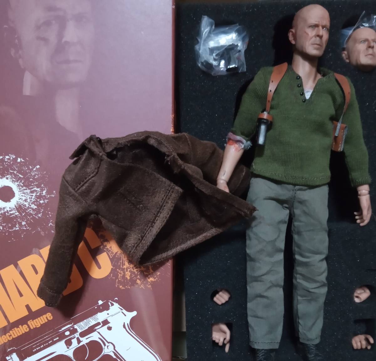 ○新品 1/6 ブルース・ウィリス アクションフィギュア ダイ・ハード