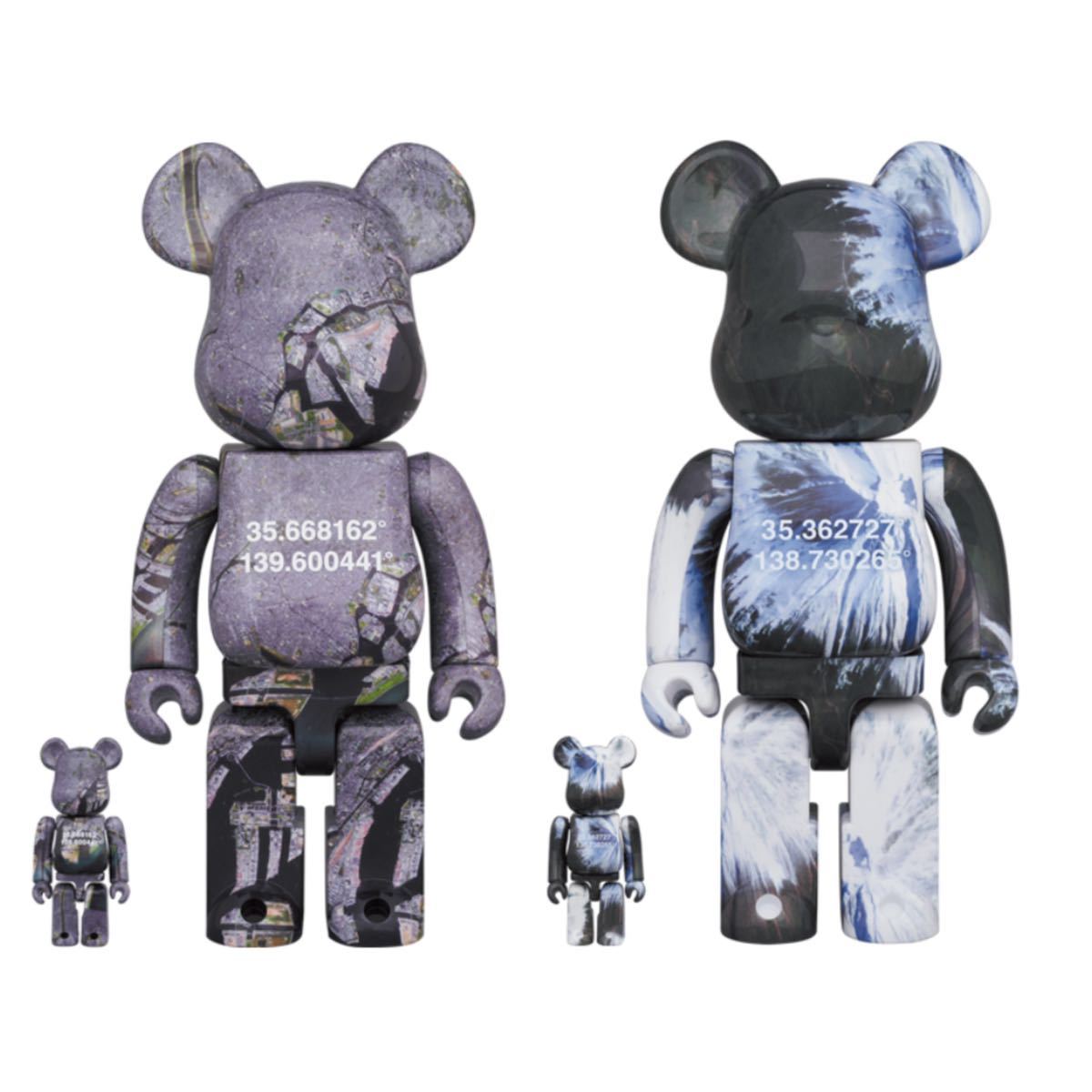  BE@RBRICK Benjamin Grant OVERVIEW FUJI 100% & 400％ OVERVIEW TOKYO 100% & 400% メディコムトイ MEDICOMTOY ベアブリック(キューブリック、ベアブリック)｜売買されたオークション情報、yahooの商品情報をア キューブリック、ベアブリック
