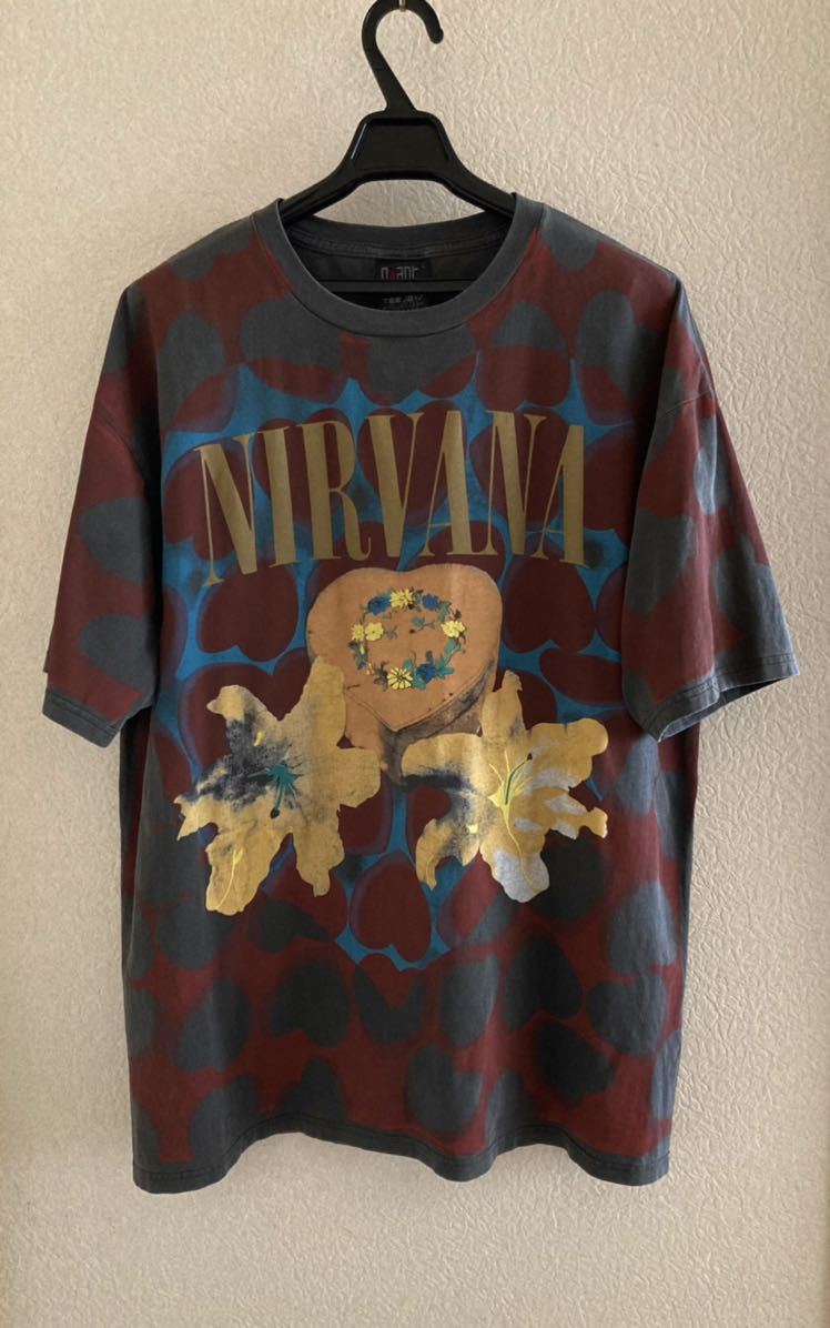 人気，品質保証 Nirvana ニルヴァーナ Tシャツ Alice in Chains metallica Nine Inch Nails Smashing Pumpkins カート Heart Shaped Box Pearl Jam guns(Tシャツ)｜売買されたオークション情報、yahooの商品情報をアーカイブ公開 - オークフ Tシャツ