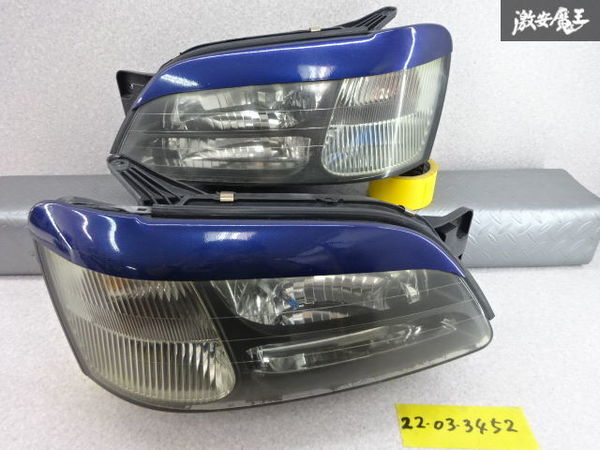 レガシィ 後期 BH5 BE5 純正 ヘッドライト ヘッドランプ 左右 スバル純正 BH5 BE5 レガシィ 前期 HID ヘッドライト ヘッドランプ