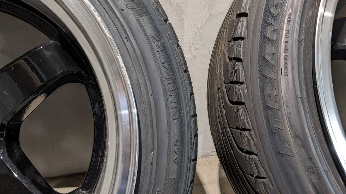 CLEAVE RACING FL53 18インチ 114.3 10.5j+15(5穴)｜売買された 