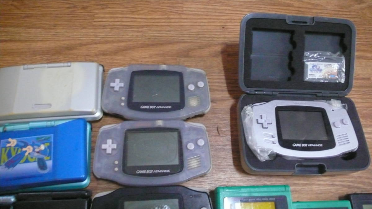 まとめて 色々ゲームボーイアドバンス ジャンク 19台 おもちゃ、ゲーム