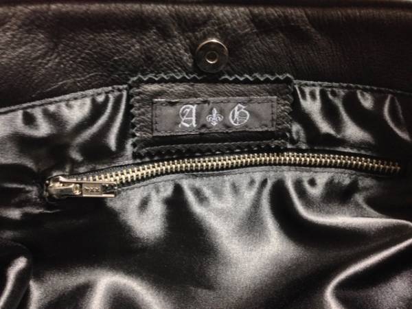 A＆G レザー トート バッグ クロス(B) クロムハーツ好きに(クロム 