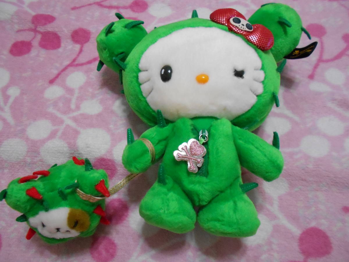 サンリオ キティ ハローキティ tokidoki サボテン トキドキ ぬいぐるみ