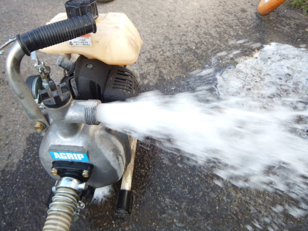 動作確認済・ジャンク エンジンポンプ PE-25DA KAWASAKI カワサキ TF22  