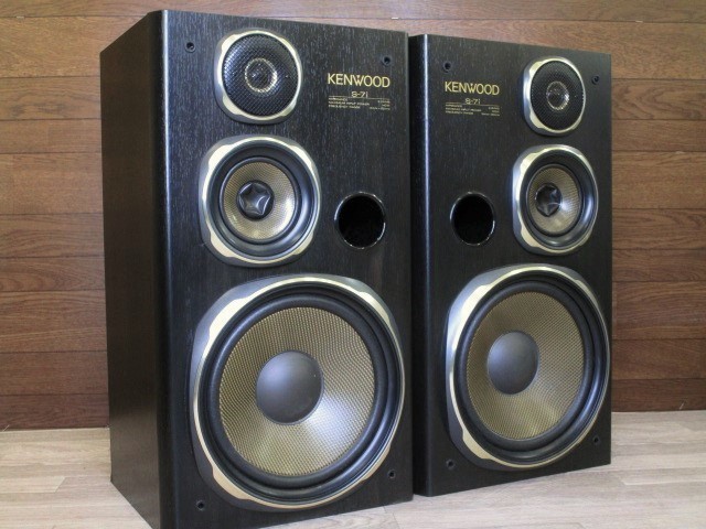KENWOOD S-7i スピーカー S-7i KENWOOD ☆ケンウッド 3Wayスピーカーシステム SPEAKER ペア2点