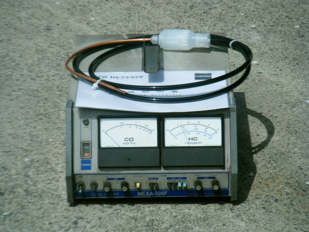 1円スタート！】CO/HCガステスター 排気ガステスター MEXA-324 ホリバ  