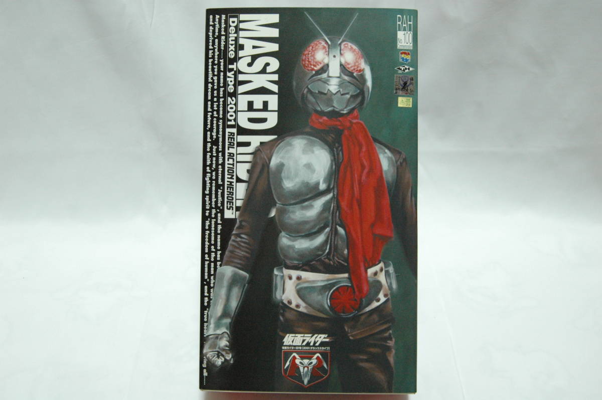≪送料無料≫RAH No.100 デラックスタイプ2001 仮面ライダー旧1号 中古 