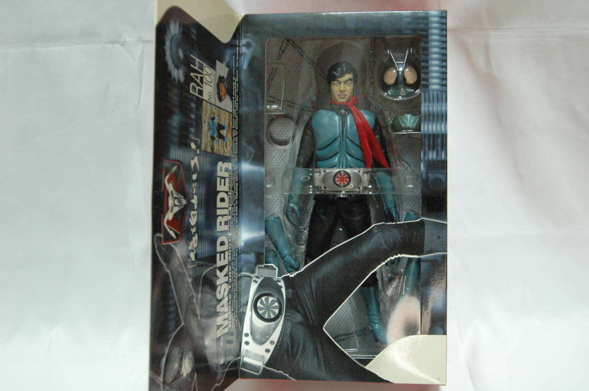 ≪送料無料≫RAH No.100 デラックスタイプ2001 仮面ライダー旧1号 中古 