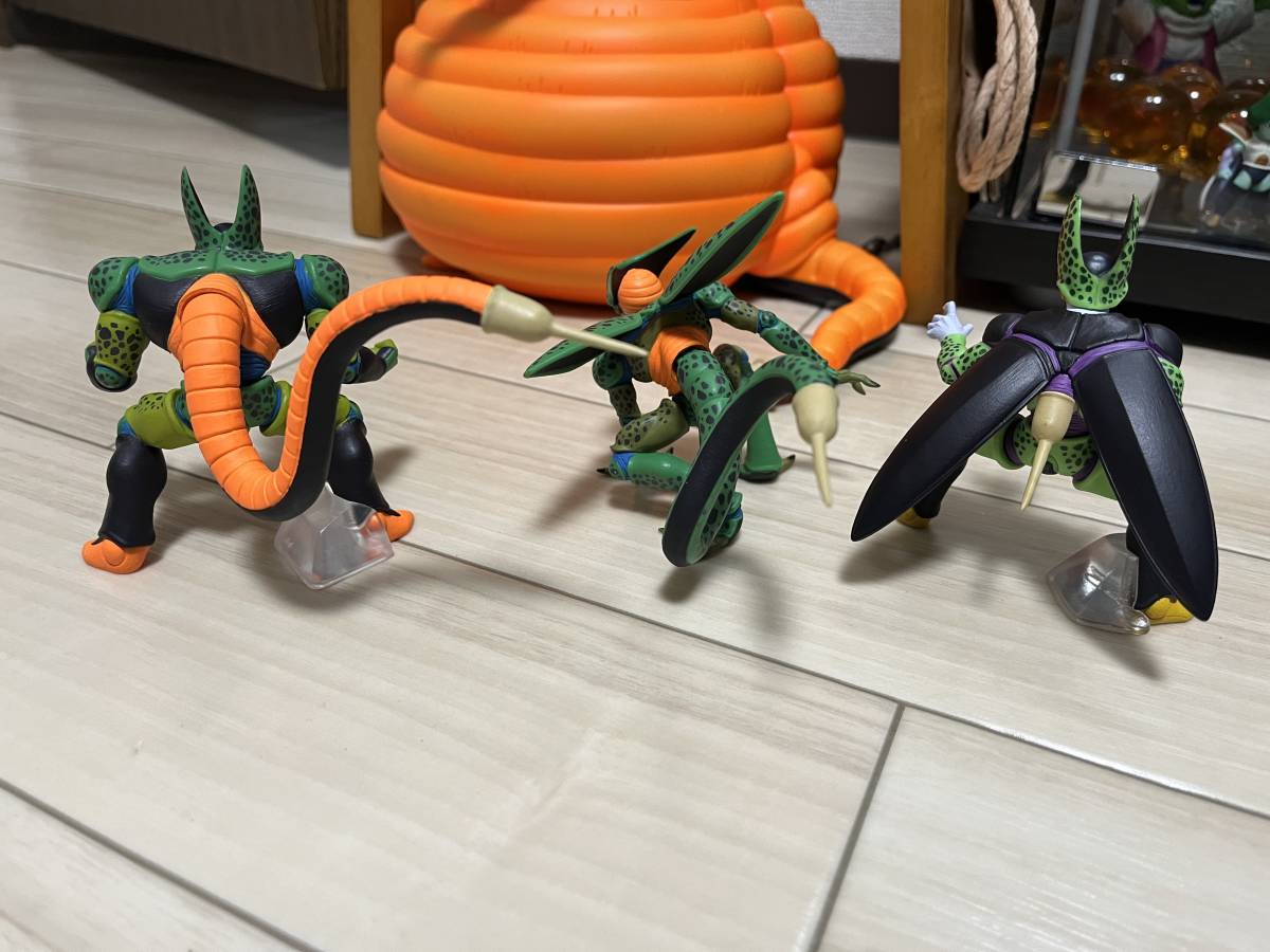 HG ドラゴンボール セル完全セット フィギュア 開封済 セル 第1形態 第 