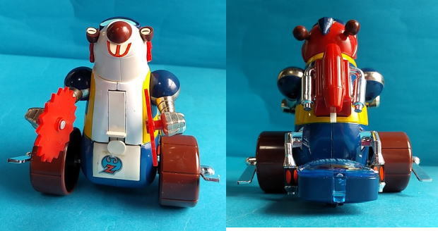 ゼンダービーバー ゼンダマン 合金 タカトク タツノコプロ 当時物 超
