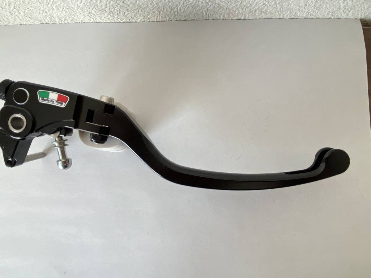 中古品】TWM レーシング 可倒式 ブレーキ クラッチレバー LMD.R.02 LMS 