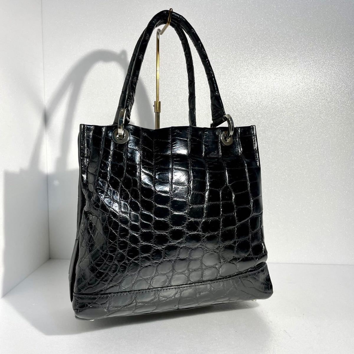 ☆定価50万☆ドンナエリッサ DONNA ELISSA 高級 クロコダイル genuine 