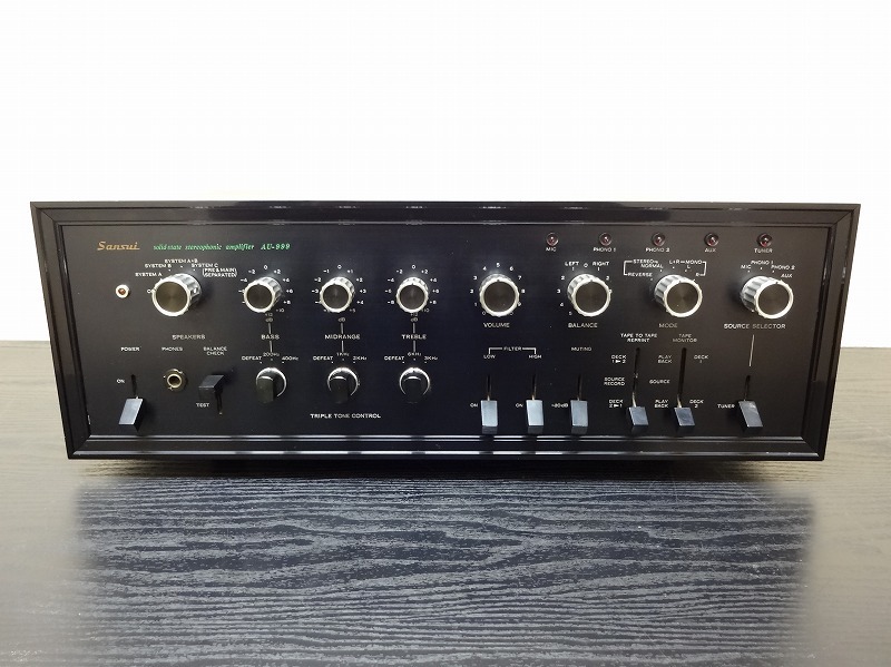 SUNSUI サンスイ AU-999 プリメインアンプ 動作品 SANSUI 山水