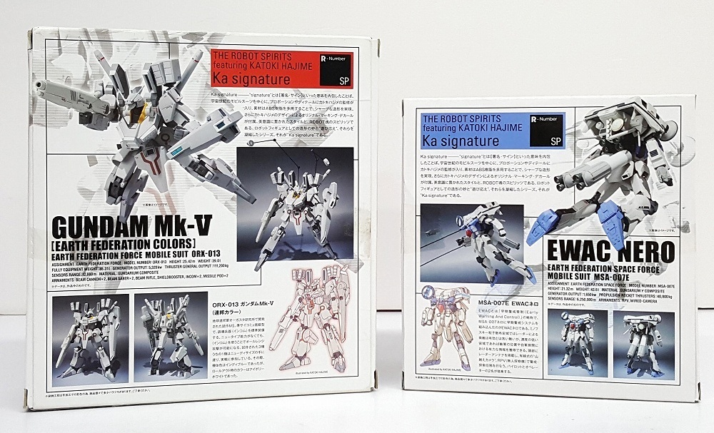 ジャンク】【中古】ROBOT魂 Ka signature ガンダム Mk-V 連邦カラー