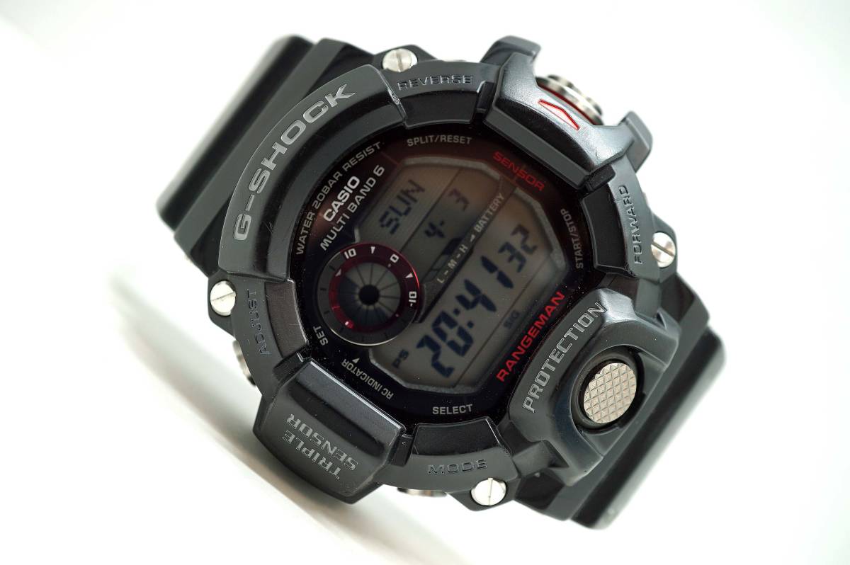 【定番人気，新作】 １円 CASIO G-SHOCK RANGEMAN GW-9400J-1JF レンジマン(その他)｜売買されたオークション情報、yahooの商品情報をアーカイブ公開 - オークファン G-SHOCK