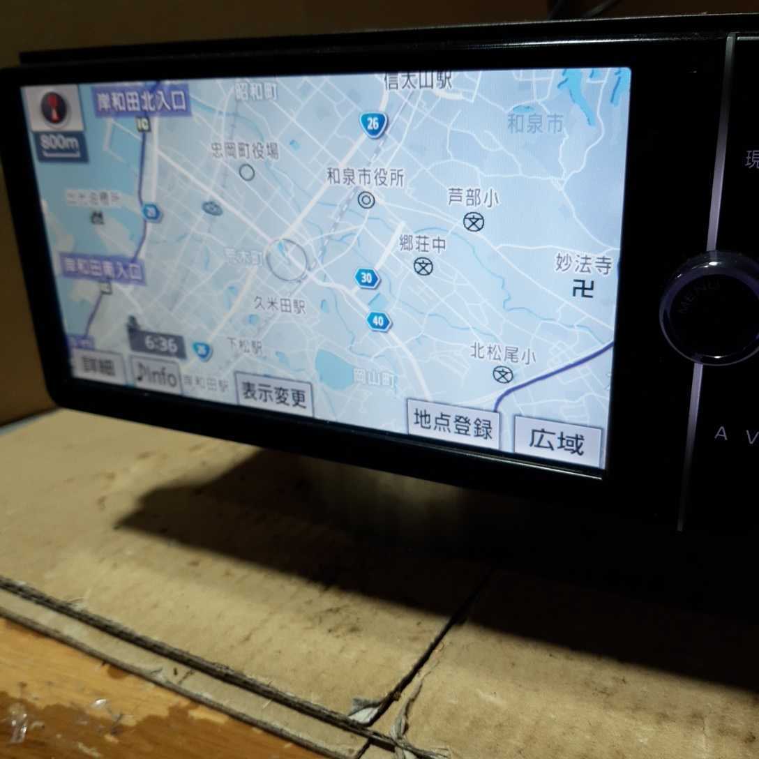 【同梱不可】トヨタ 純正 NSZT-W62G カーナビ 地図データ：2012年 トヨタ純正 SDナビ NSZT-W62G
