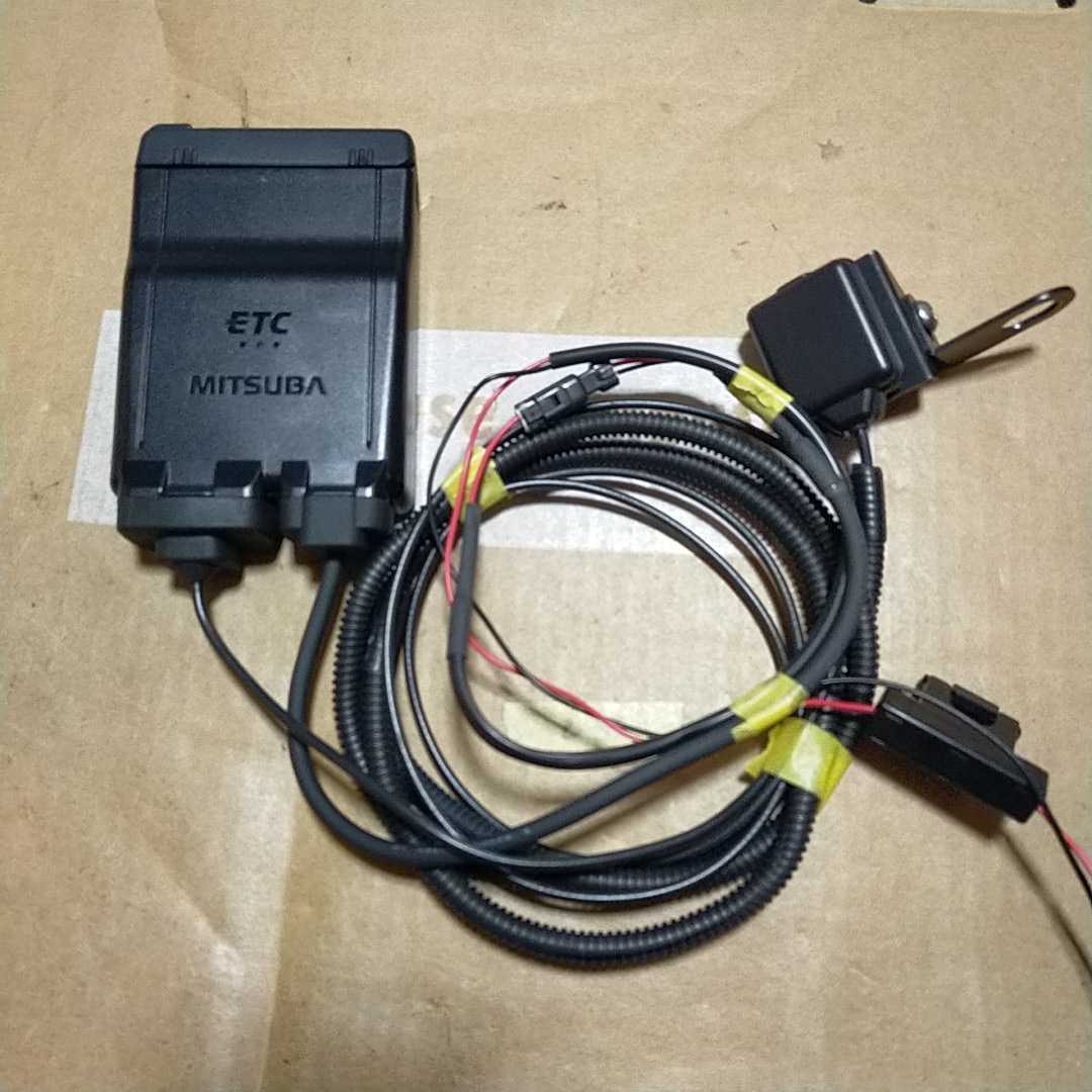 17600円 BE61 セットアップしてあります MITSUBA ETC MSC-BE61 バイク