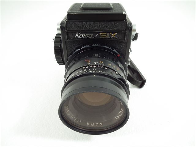 □ Kowa コーワ SIX 中判カメラ 1:5.6/110 現状品 中古 220306H4487