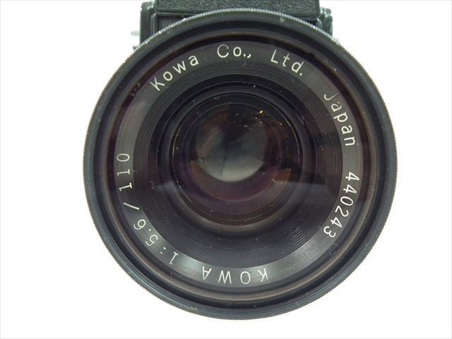□ Kowa コーワ SIX 中判カメラ 1:5.6/110 現状品 中古 220306H4487