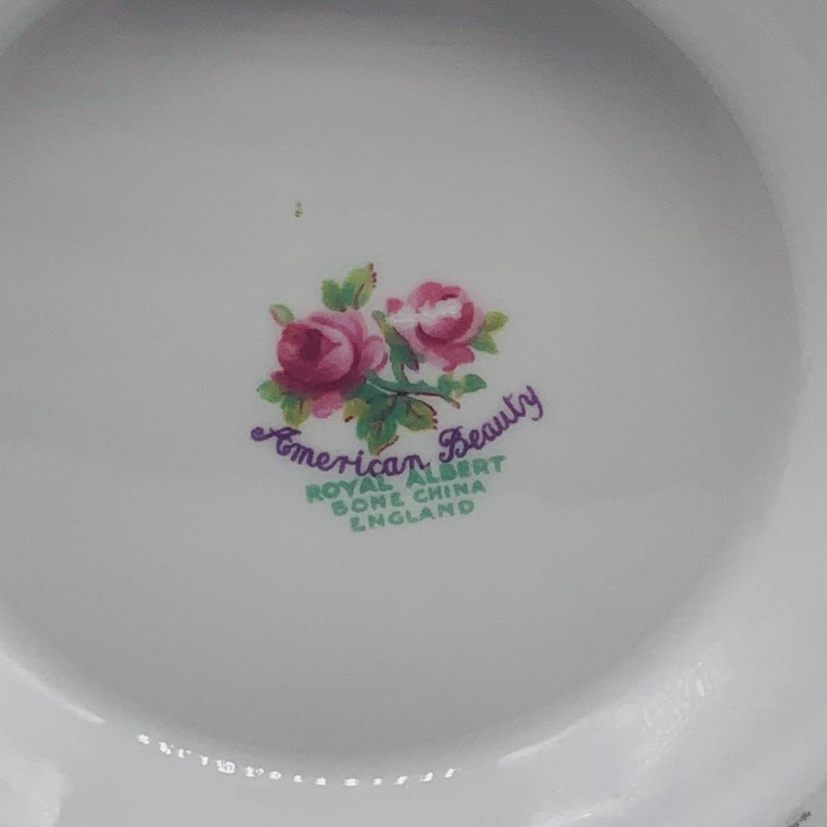 ROYAL ALBERT - 希少品ロイヤルアルバート☆アメリカン ロイヤルアルバート アメリカンビューティー Albert Royal トリオ vintage1940´sアメリカンビューティー 英国ロイヤルアルバート Albert|Royal オールドカントリーローズ Albert) ロイヤルアルバート(Royal アメリカン
