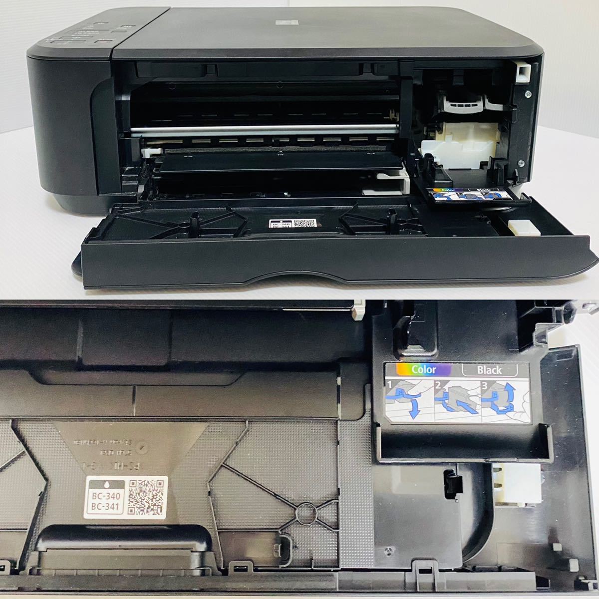 Canon キャノン PIXUS MG3530 BK A4印刷対応プリンター　総印刷枚数200枚以下_4