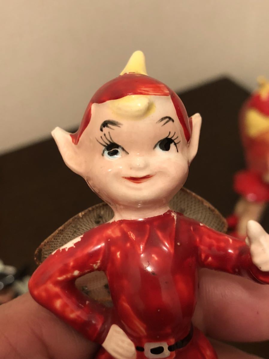 ビンテージ 50s Japan 妖精 天使 エルフ ピクシー フィギリン