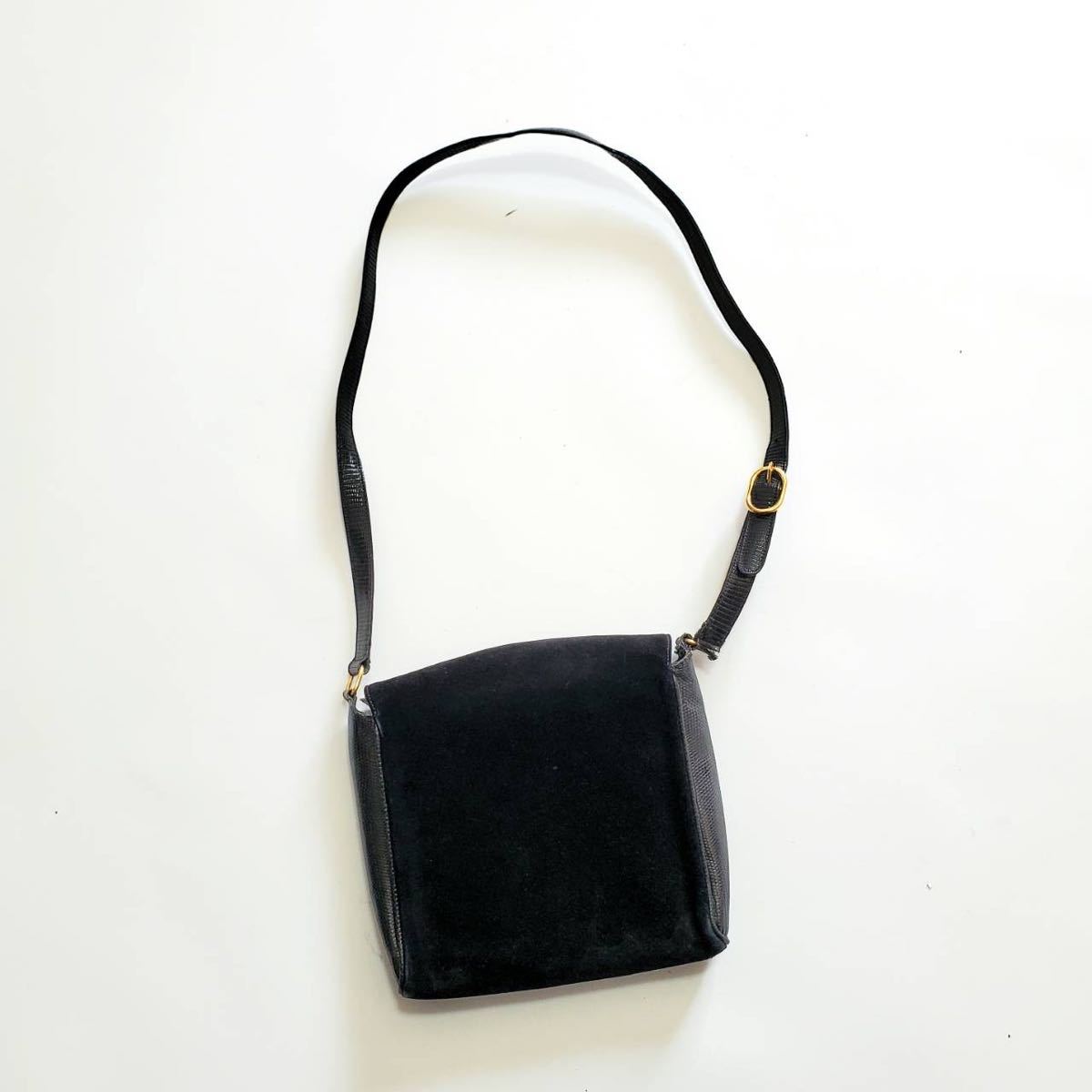 クレスト OLD GUCCI Gucci紋章（ゴールドクレスト）について｜Vintage Shop レザー OLD GUCCI 希少　オールドグッチ　ゴールドクレスト　レア　チャーム　ショルダーバッグ　ブラック
