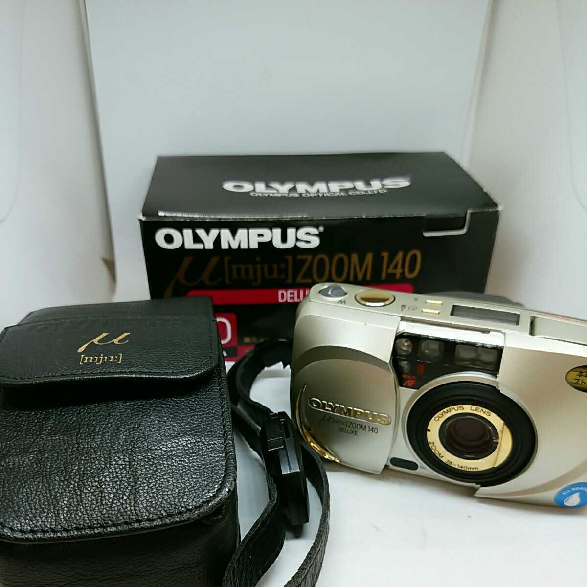 オリンパス　OLYMPUS mju zoom 140 リモコンrc-200 付き Olympus Mju Zoom 140 – Retro Camera Shop