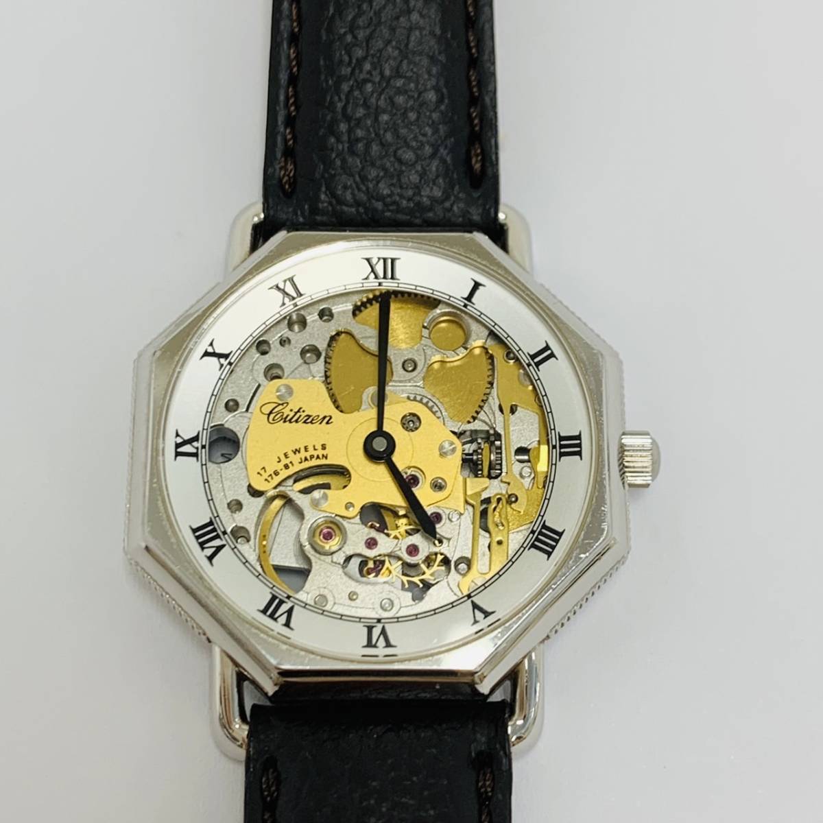 5146/ CITIZEN シチズン 4-823281 手巻き式 17石 17jewels シルバー