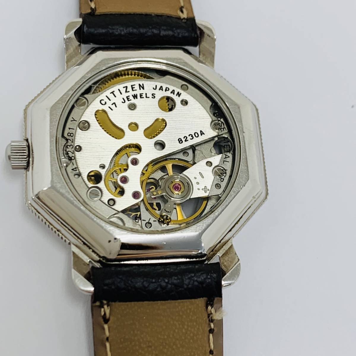 5146/ CITIZEN シチズン 4-823281 手巻き式 17石 17jewels シルバー