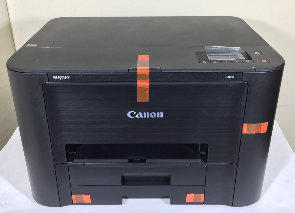 HOT，得価 埼玉発 CANON インクジェットプリンタ MAXIFY iB4030 品 11-1070(A4プリンタ)｜売買されたオークション情報、yahooの商品情報をアーカイブ公開 - オークファン キヤノン