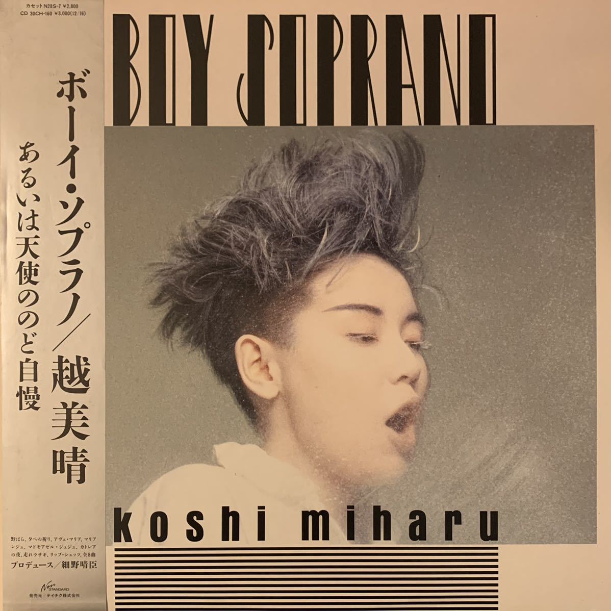 得価，新品 和モノ 盤/細野晴臣関連 越美晴/ボーイ ソプラノ コシミハル BOY SOPRANO 28NS-7 高橋幸宏 NON STANDARD(細野晴臣)｜売買されたオークション情報、yahooの商品情報をアーカイブ公開 - オークファン は行