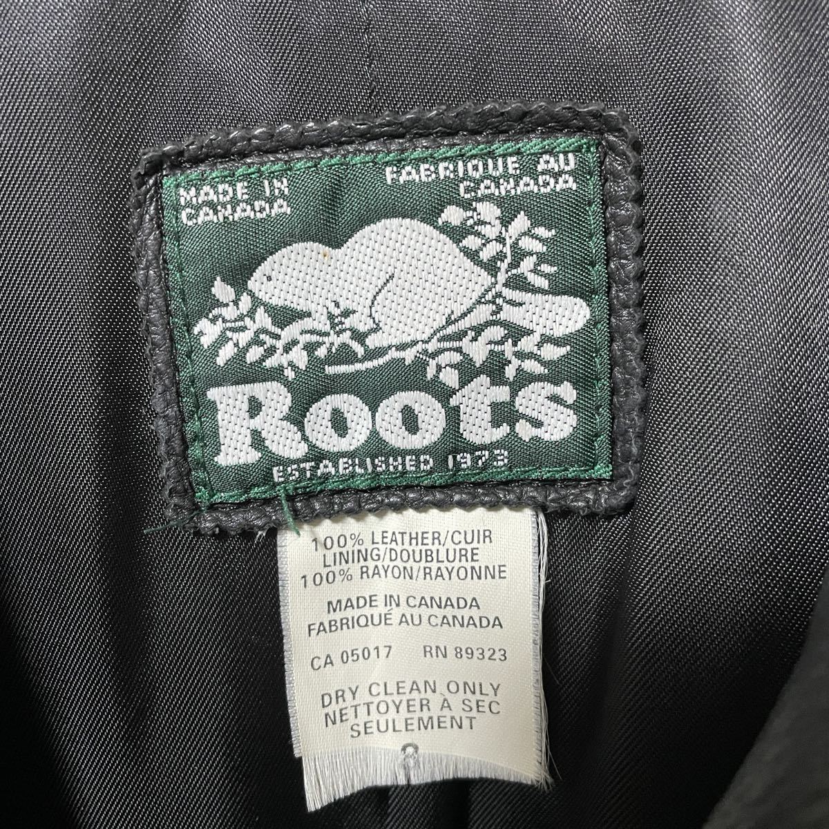 革ジャン Roots Canadaルーツ カナダ ライダースジャケット レザーライダース ライダースジャケット 売買されたオークション情報 Yahooの商品情報をアーカイブ公開 オークファン Aucfan Com
