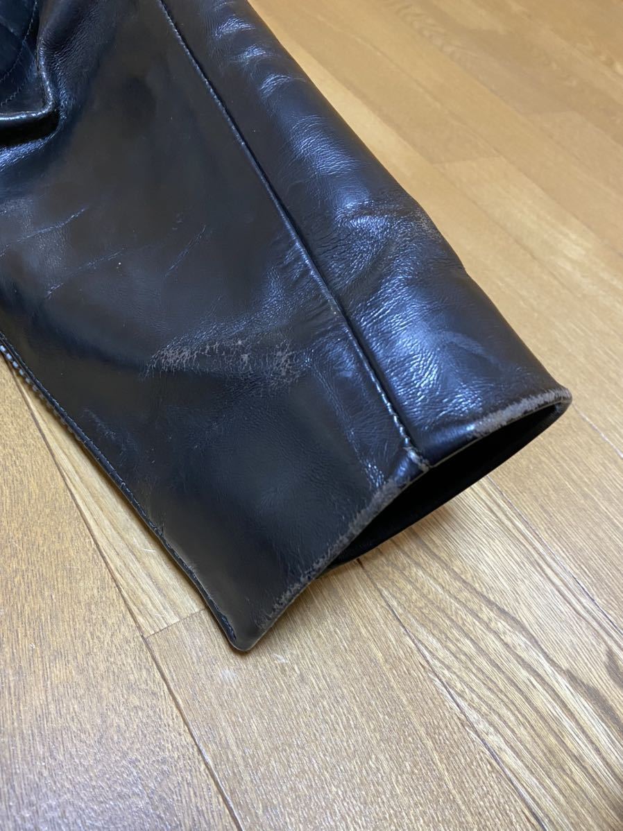 希少 MADZU KATSUHIKO MATSUZAWA マッズ ライダースジャケット riri M 