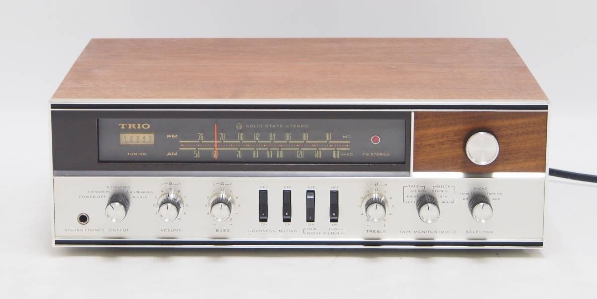 TRIO TW-510 AM/FMステレオレシーバー Yahoo!オークション - TRIO ステレオレシーバー TW-510 「trio
